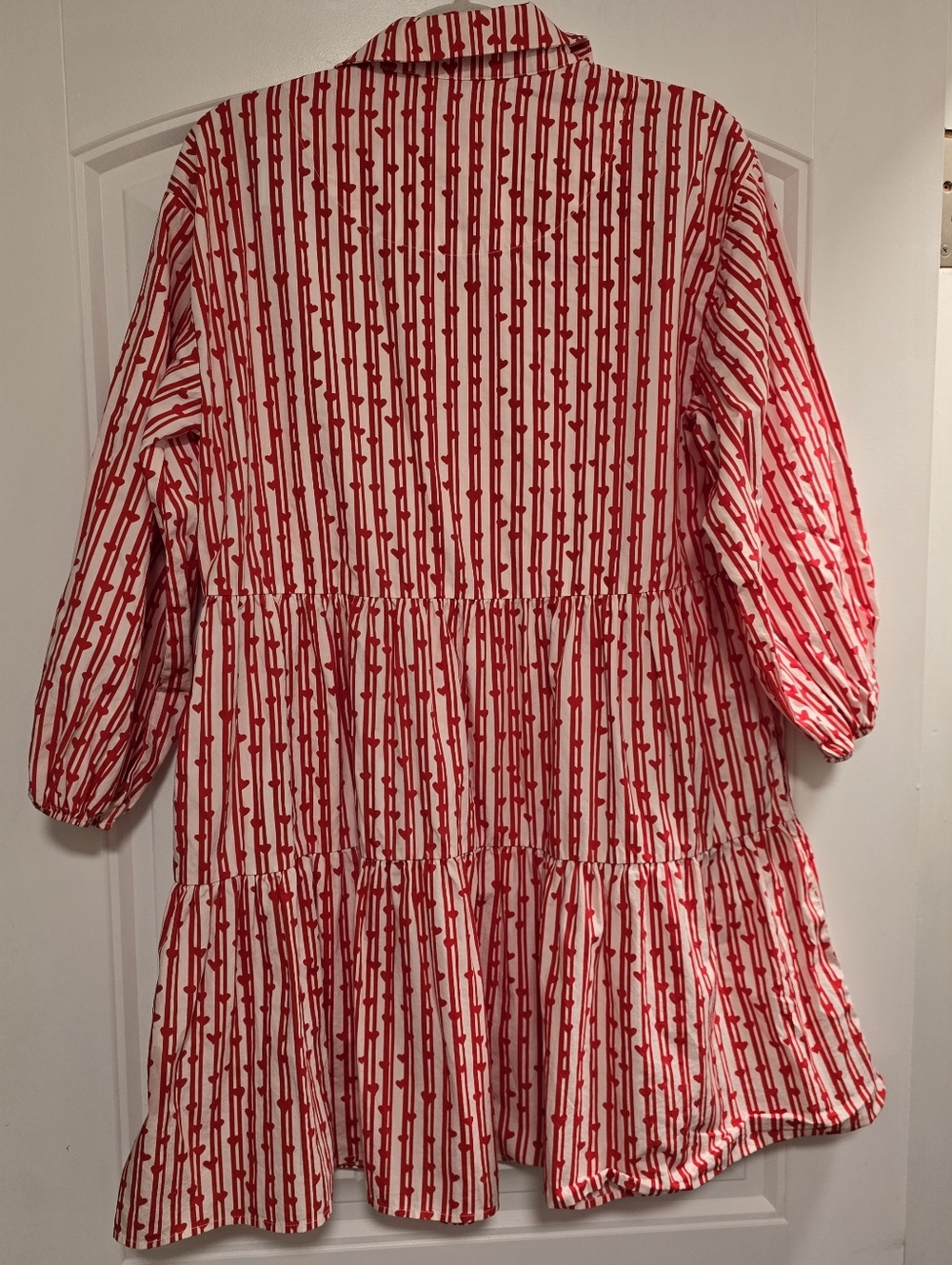 ANTHROPOLOGY X MAEVE The Bettina Tiered Mini Shirt Dress - Picture 9 of 9